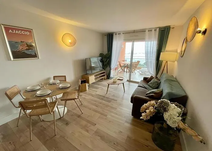 Magnifique T2 Vue Sanguinaires Lägenhet Ajaccio (Corsica)